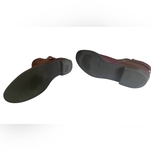 Used Women’s Brown and Burgundy Ankle Boots - Picture 3 of 5